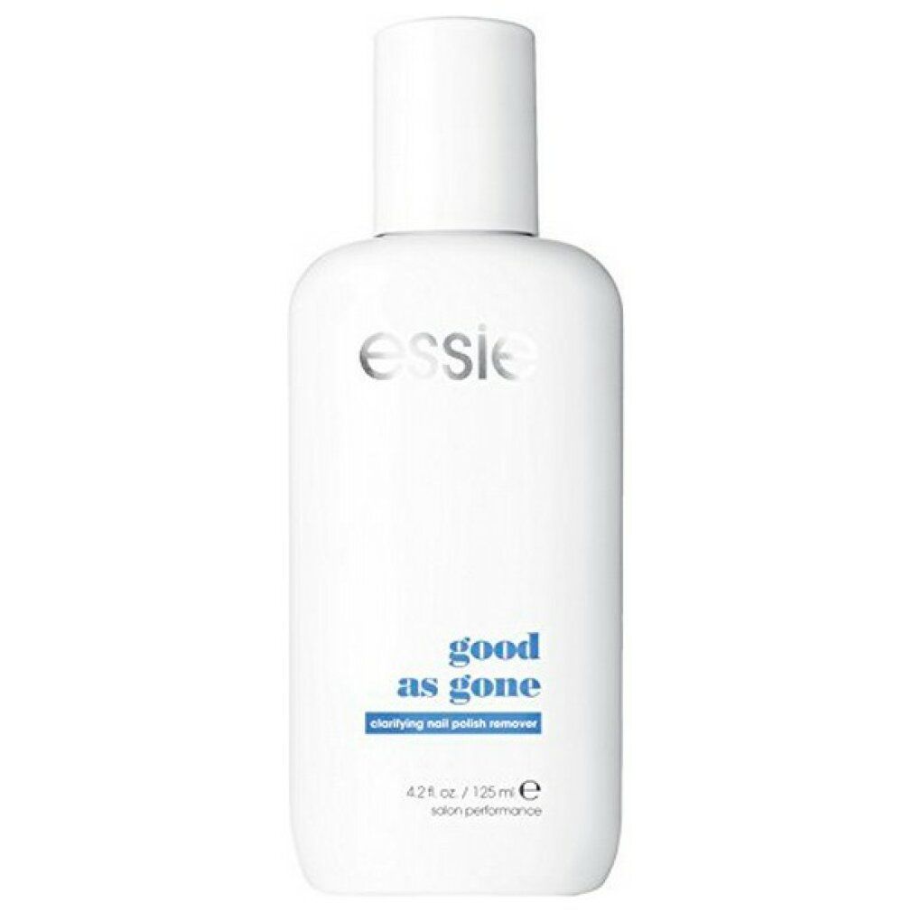 Flacone bianco Essie "good as gone". Contiene 125ml di solvente per smalto. Salon-performance.