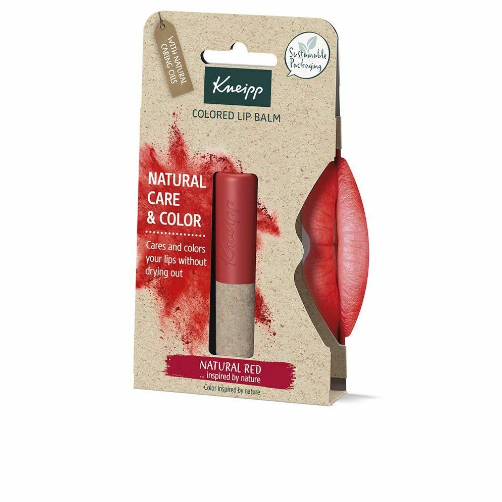 Balsamo labbra naturale colorato rosso Barevna1 2 Balza m Na Rty