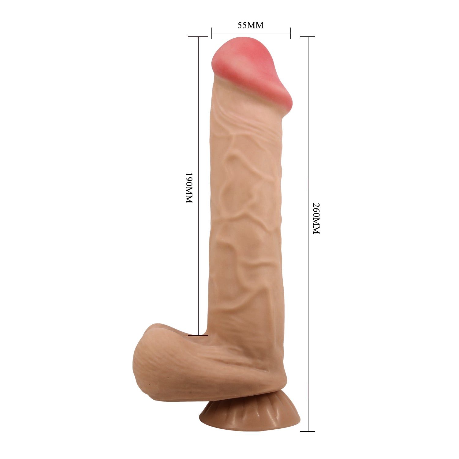 Dildo XXL Mendel 26 cm