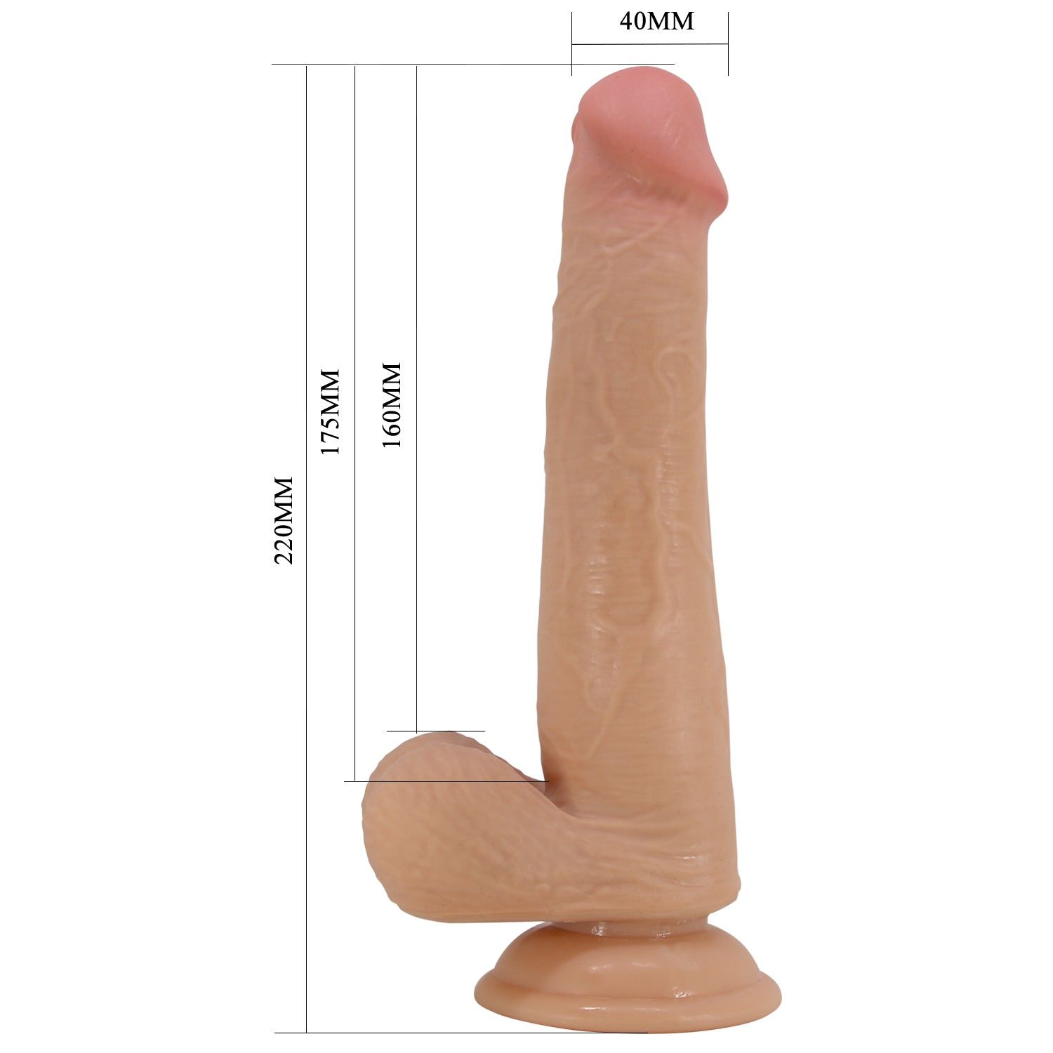 Dildo Realistico Tallen 22cm