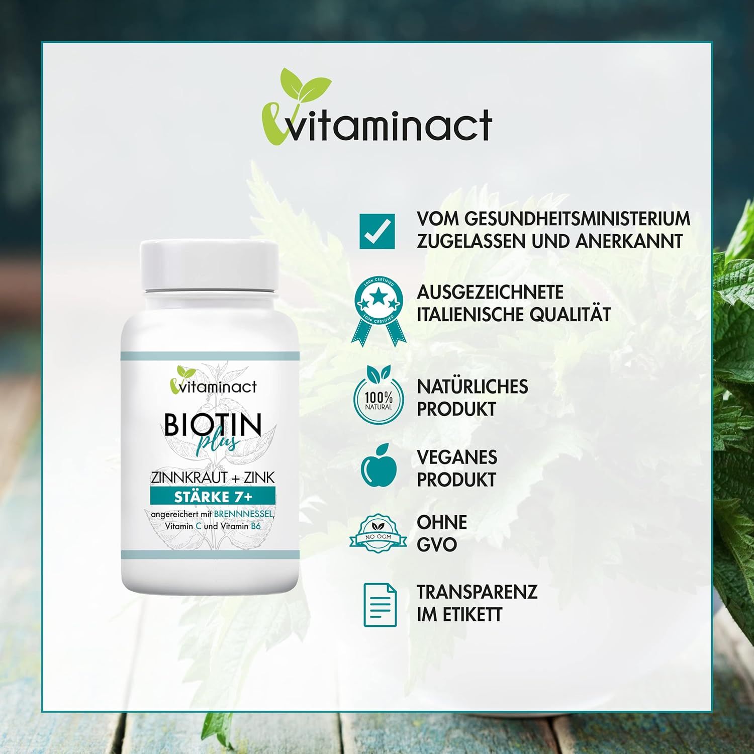 Vitaminact Compresse Biotin Plus