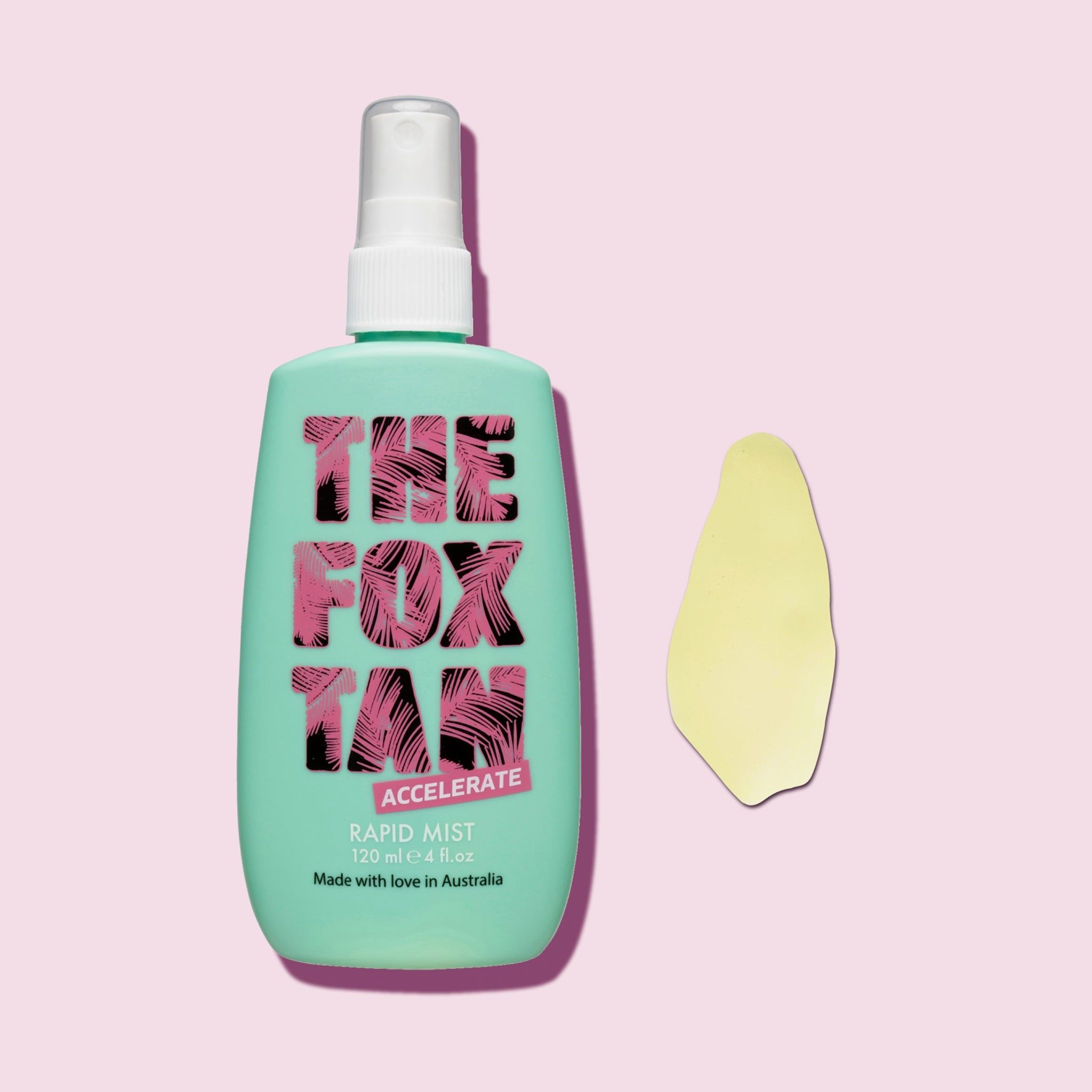 The Fox Tan Rapid Tanning Mist, Spray Acceleratore Abbronzatura, Boost Melanina, Sole & Corpo, 120ml