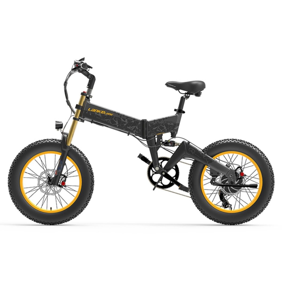 Bicicletta elettrica LANKELEISI X3000 Plus con batteria da 48 V 17,5 Ah