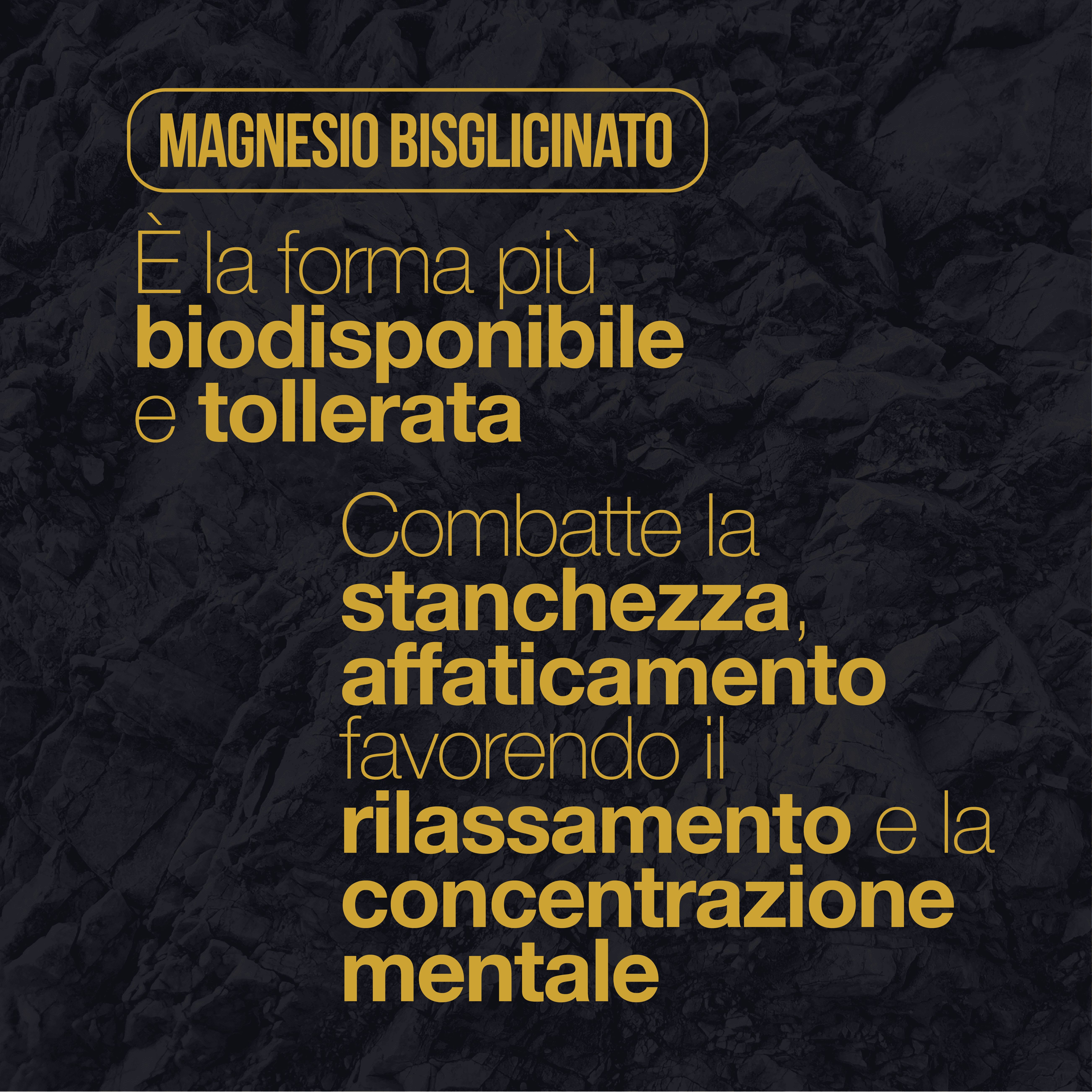 MAGNESIO BISGLICINATO (Fornitura Fino a 4 Mesi), Magnesio Completo 120 Capsule con Vitamine B5, B6|