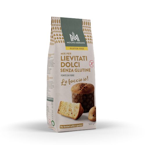 Miscela Lievitati Dolci Senza Glutine 500g - Molino Merano