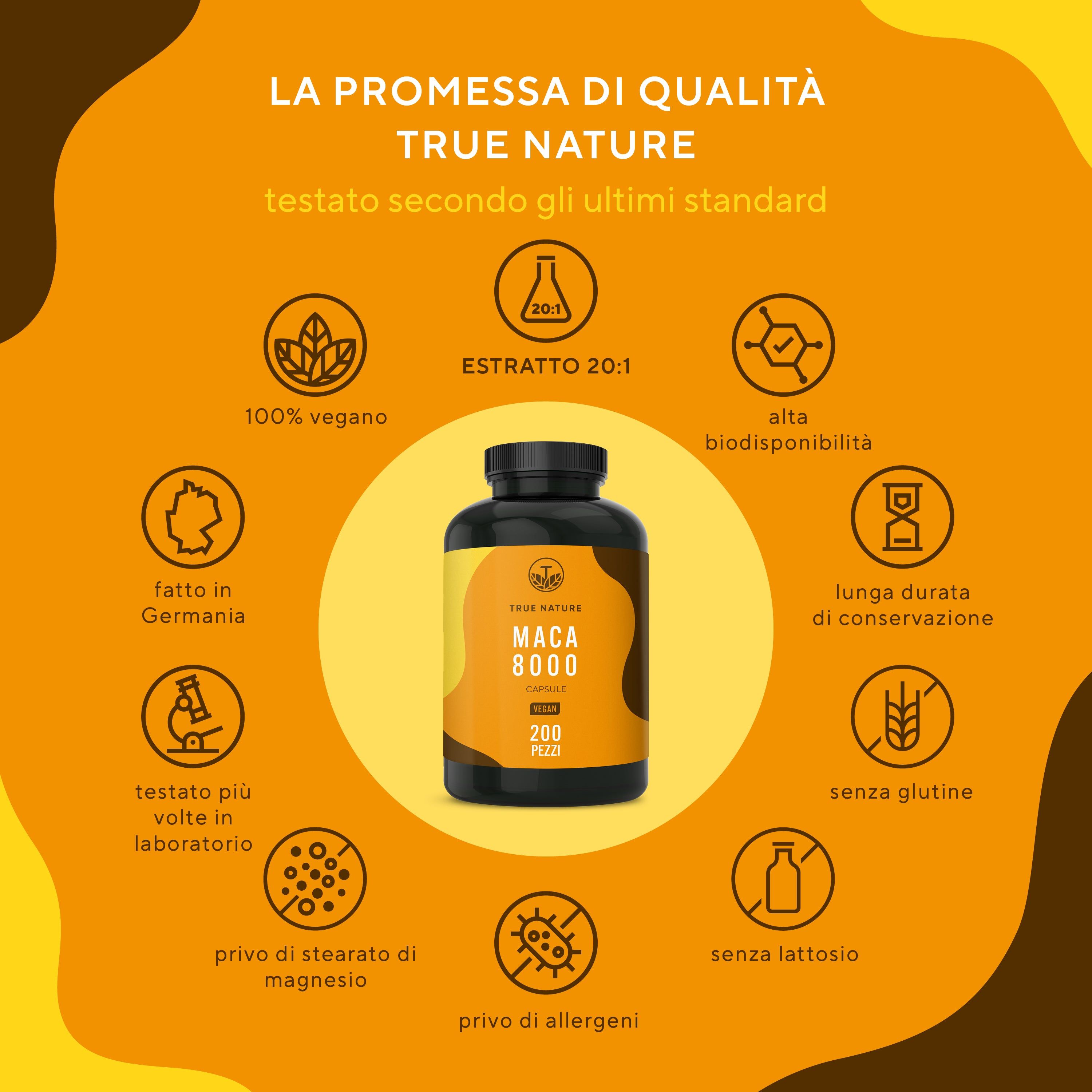 TRUE NATURE® Maca 8000 Gold Capsule