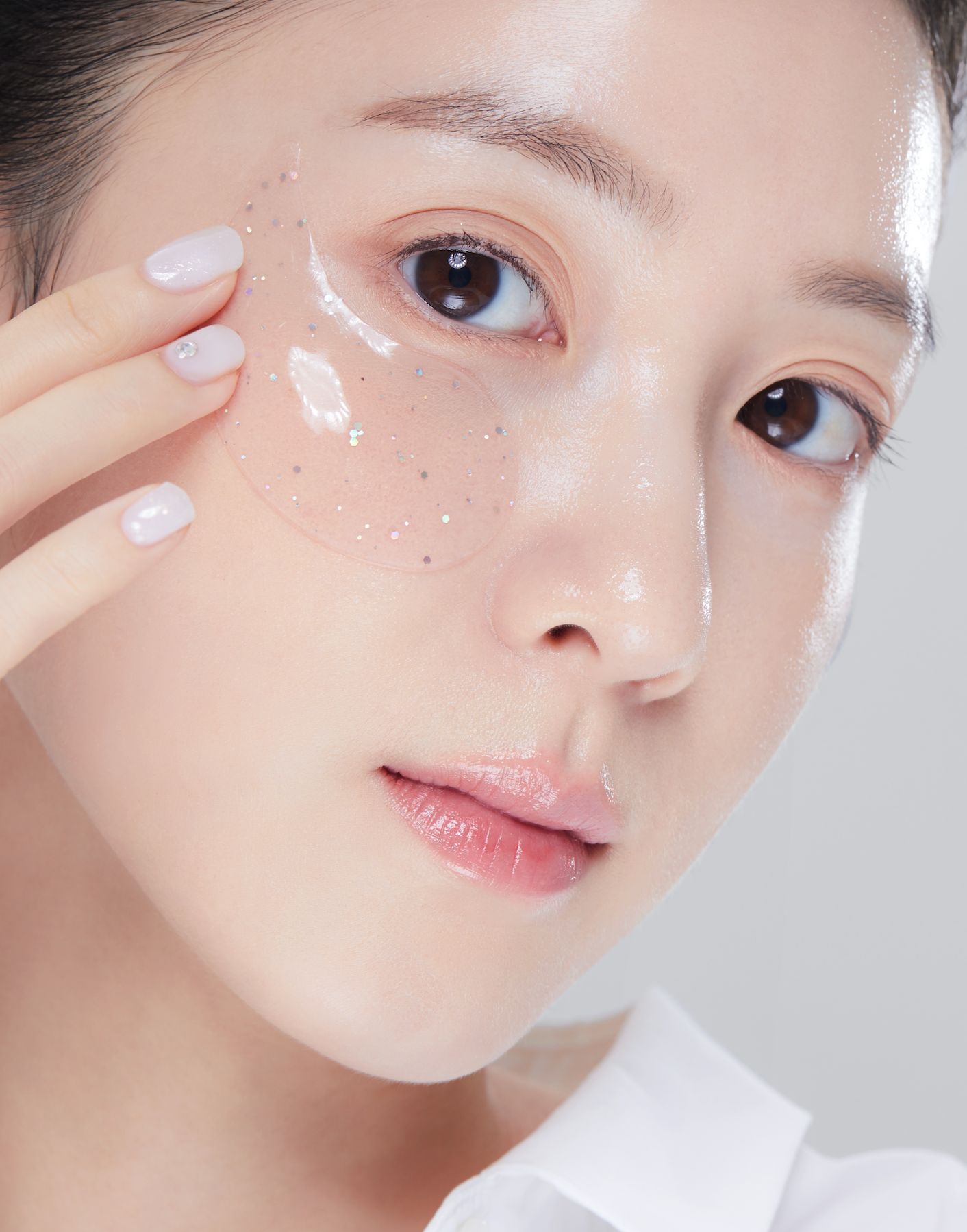 Pink Collagen Hydrogel Eye Patch