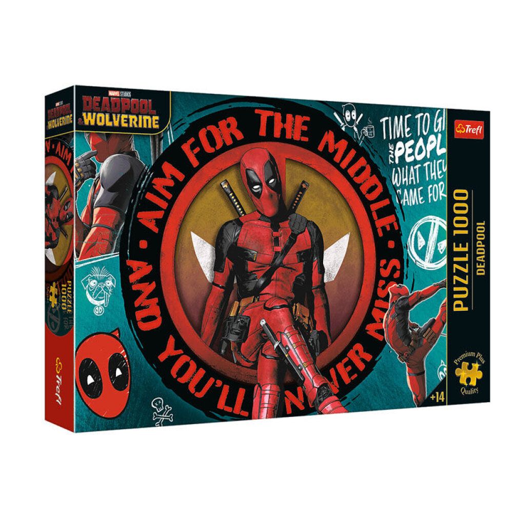 trefl Puzzle Premium Plus: Deadpool 1000 pezzi