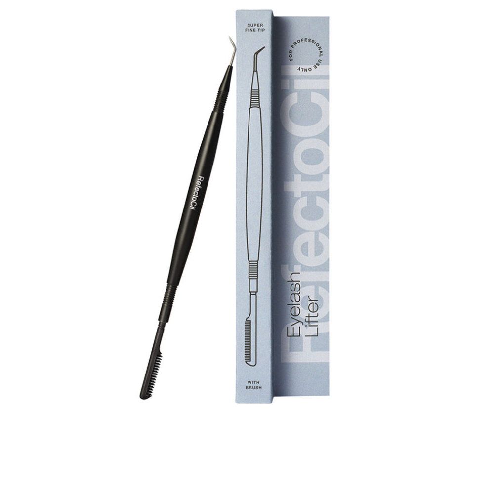 Refectocil Eyelash Lifter nero con spazzola e confezione. Confezione con scritta Eyelash Lifter.