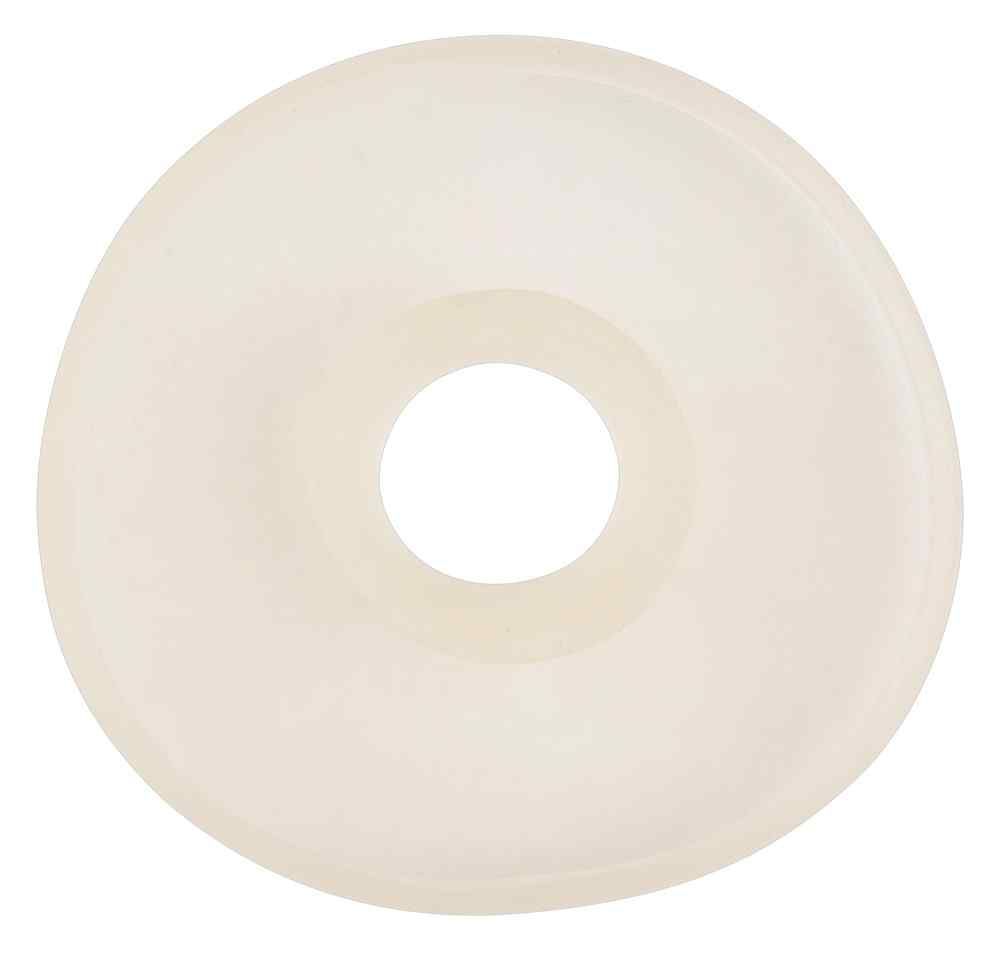 Anello per pene Fröhle PS002, 21 mm, in materiale trasparente, vista frontale.