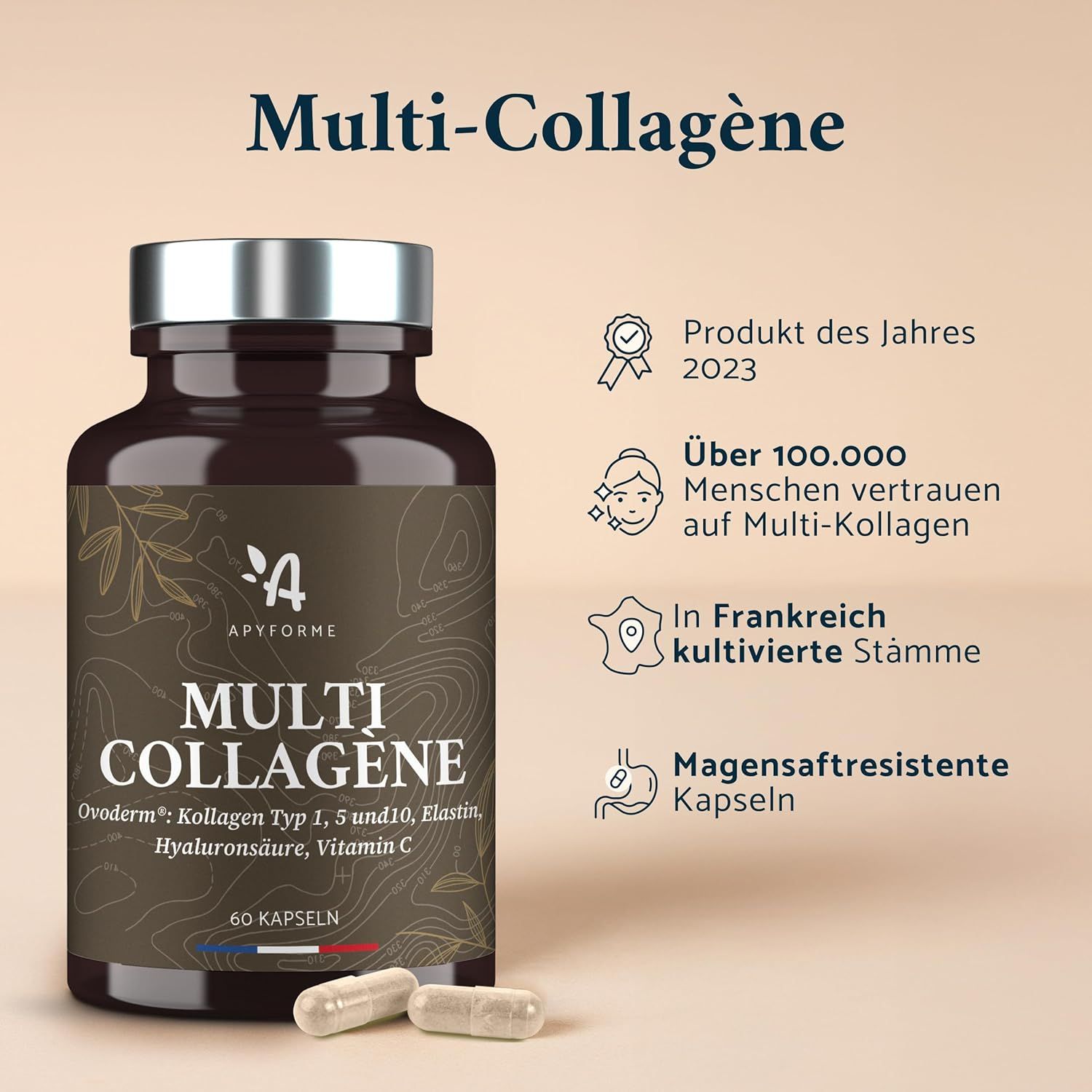 Apyforme Multicollagene Collagene + Acido Ialuronico