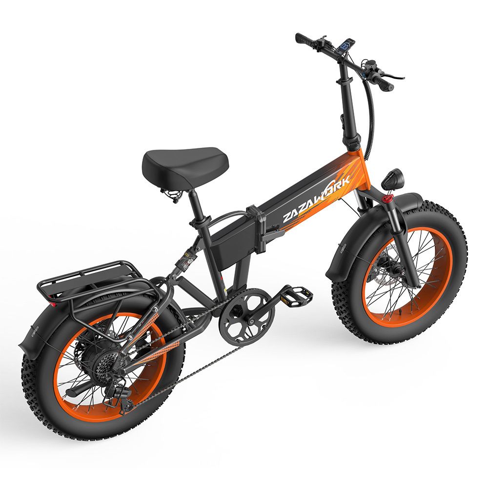 ZAZAWORK CF1000 Bicicletta elettrica pieghevole, 48V 20Ah