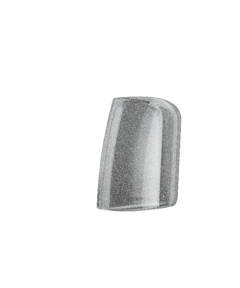 Pettine grigio per il trimmer di precisione Braun. Con denti sottili.