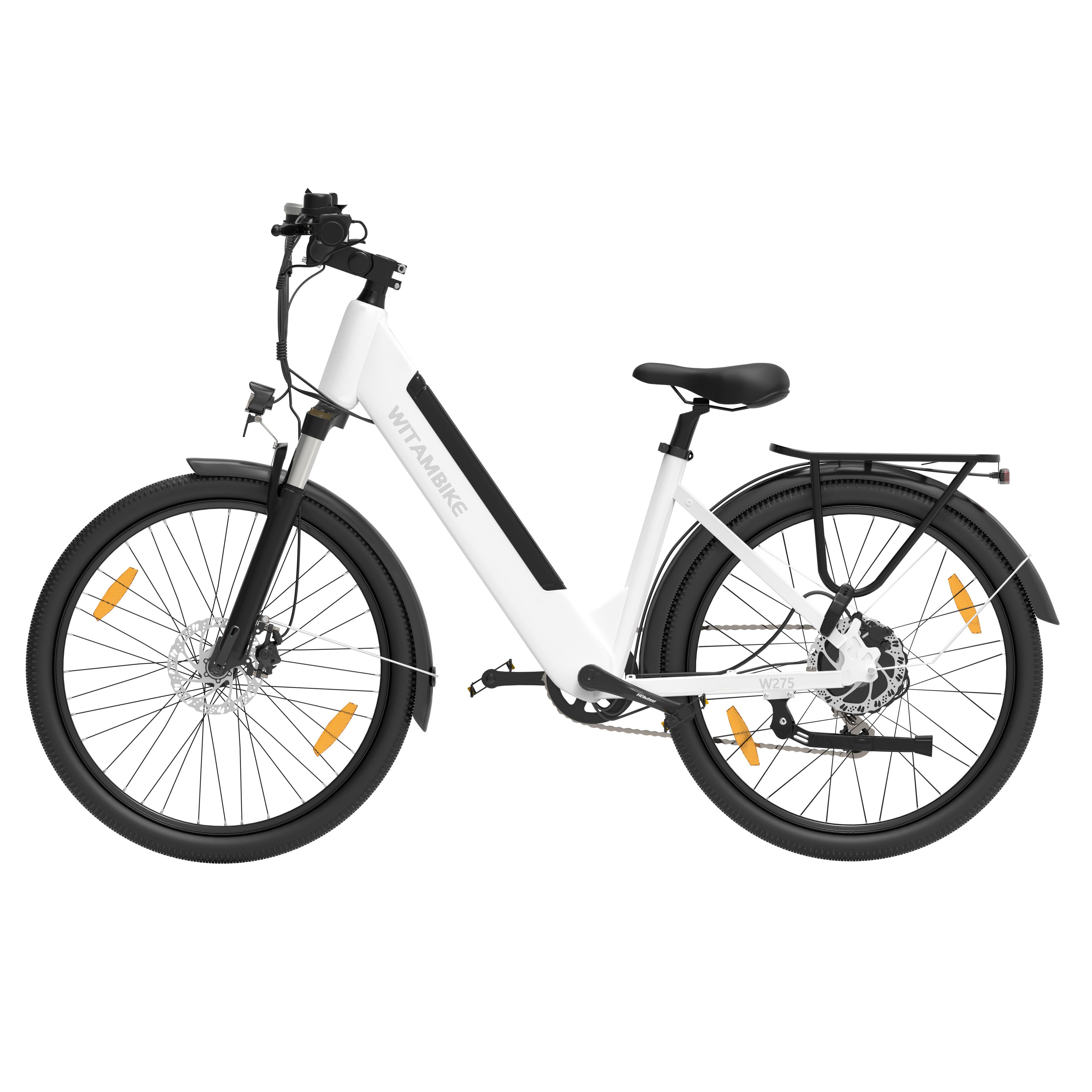 WITAMBIKE W275 Bicicletta elettrica da pendolare, 36V 13AH, pneumatici 27,5" x 2.10