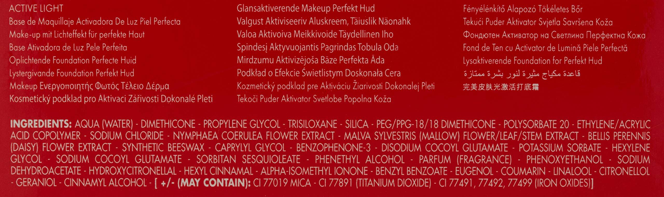 Pupa Active Light Fondotinta 021 Beige caldo 30 ml