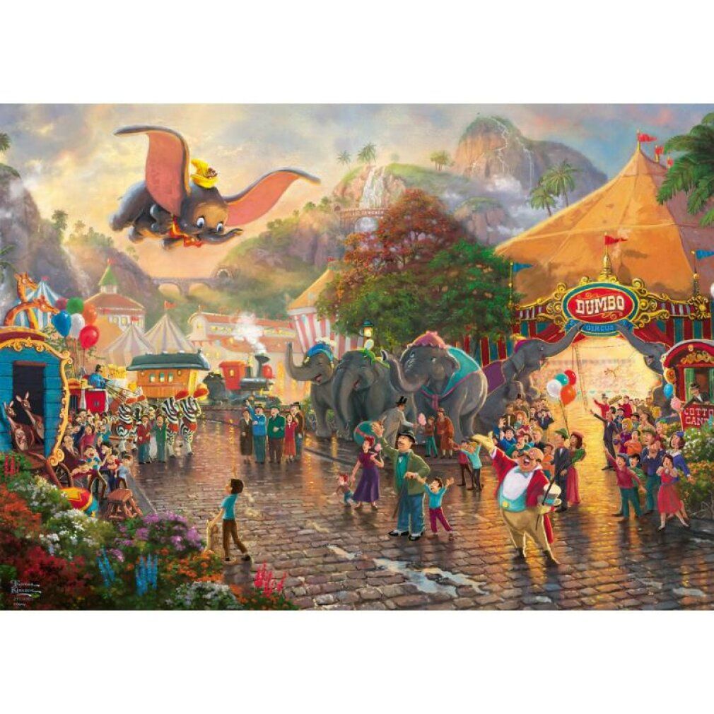 Disney, Dumbo - Puzzle da 1000 pezzi (Thomas Kinkade)