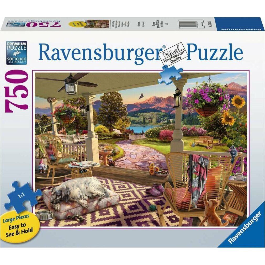 Puzzle ravensburger Portico accogliente xl 750 pezzi