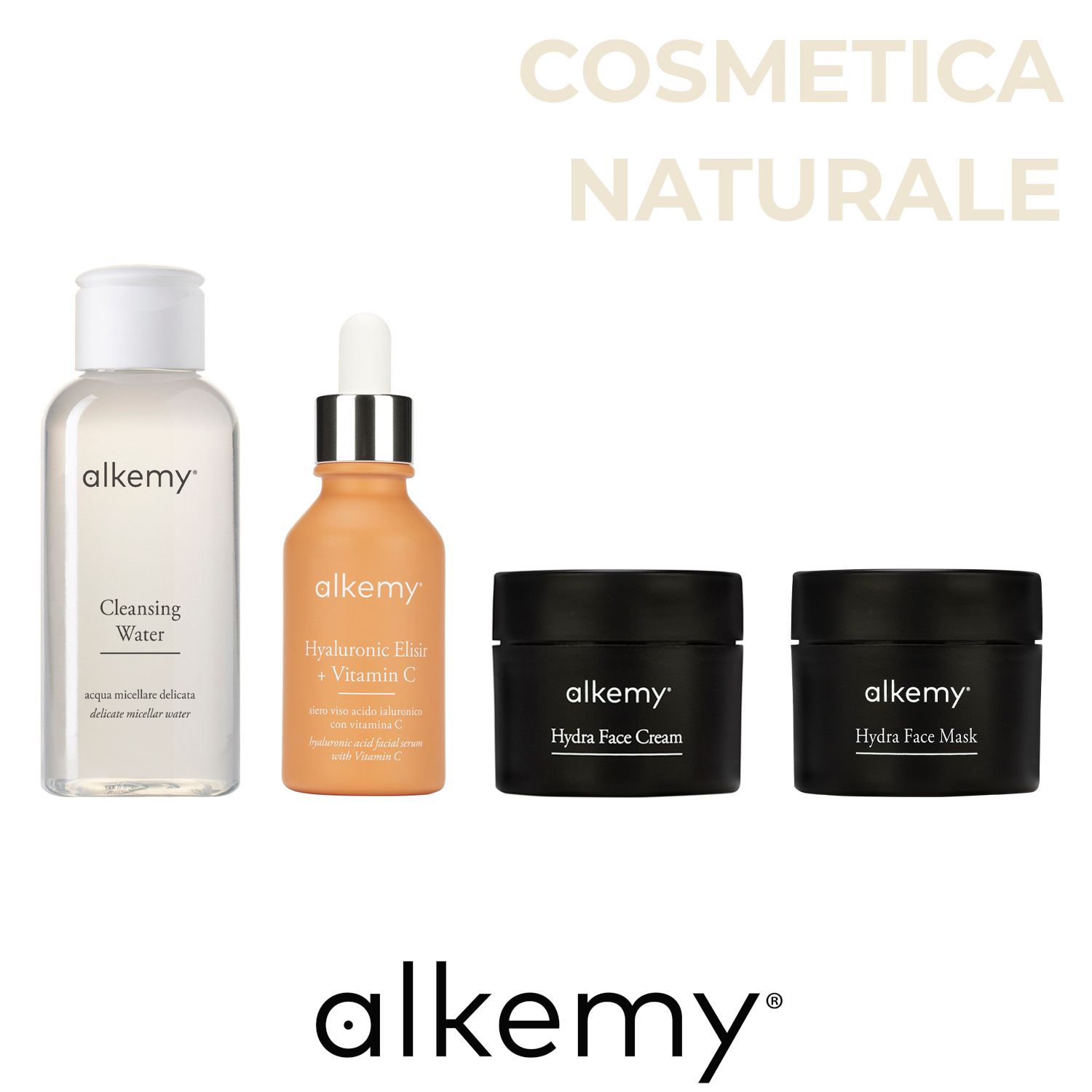 Alkemy Maschera Viso Idratante e Rivitalizzante ad effetto Illuminante e Rinfrescante, Face Mask