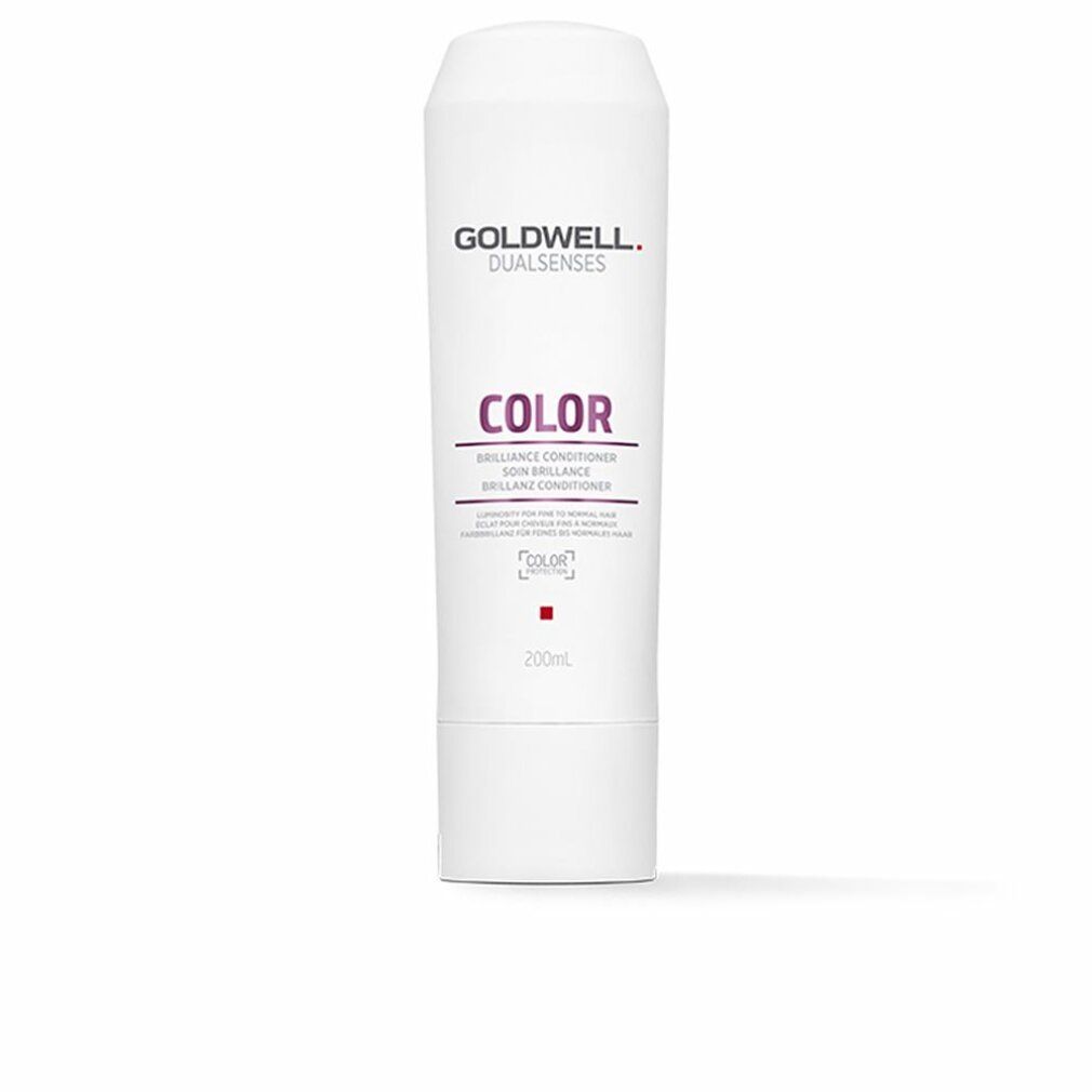 Tubo bianco Goldwell Dualsenses Color Conditioner. Testo: COLOR, Brilliance Conditioner. 200ml.
