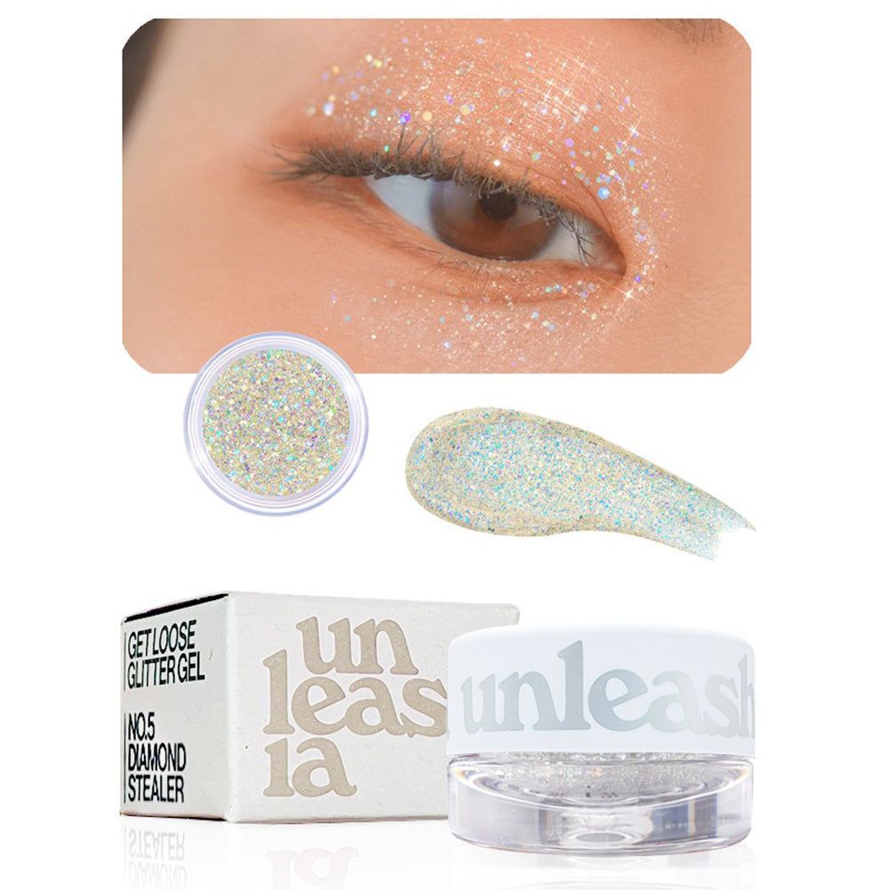 UNLEASHIA Get Loose Glitter Gel Mini – Nr. 5 Diamond Stealer