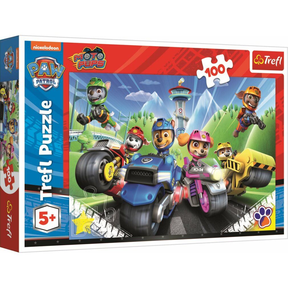 Puzzle paw Vehicles 100 pezzi