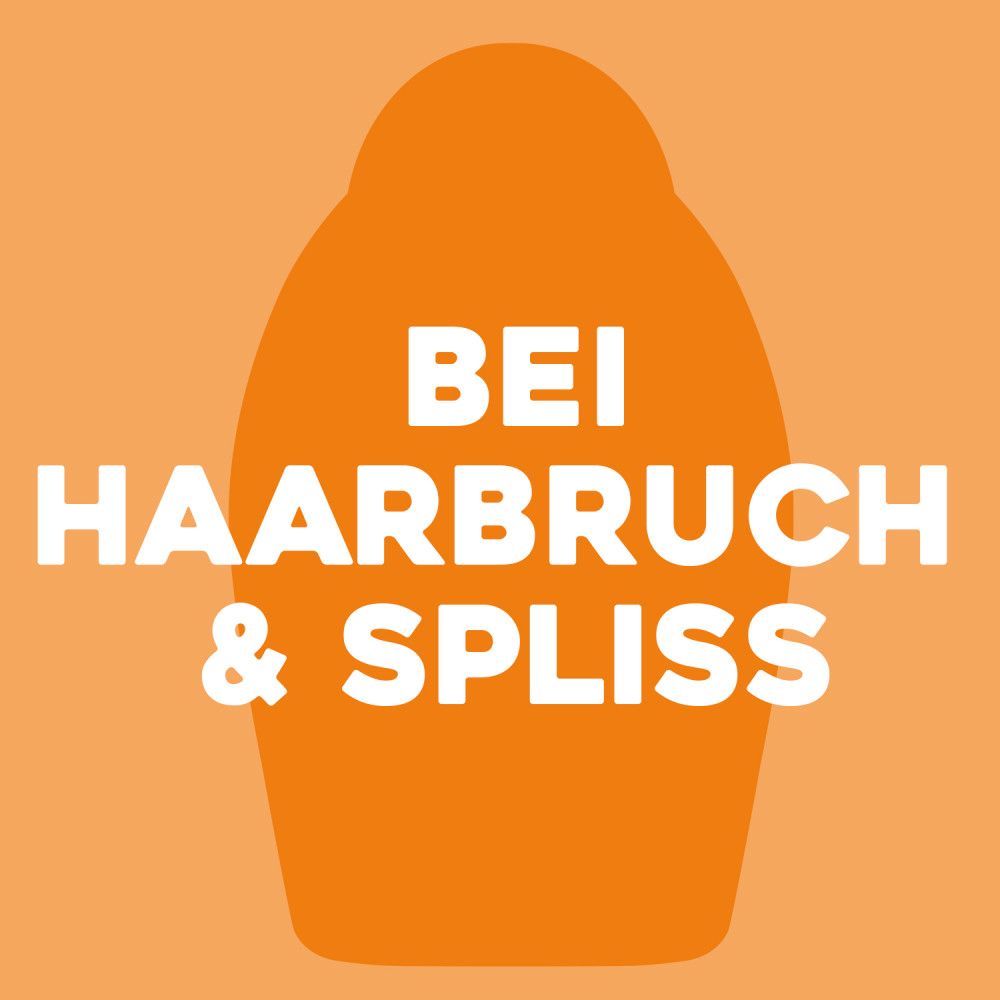 Cartello arancione con testo bianco: "BEI HAARBRUCH & SPLISS".
