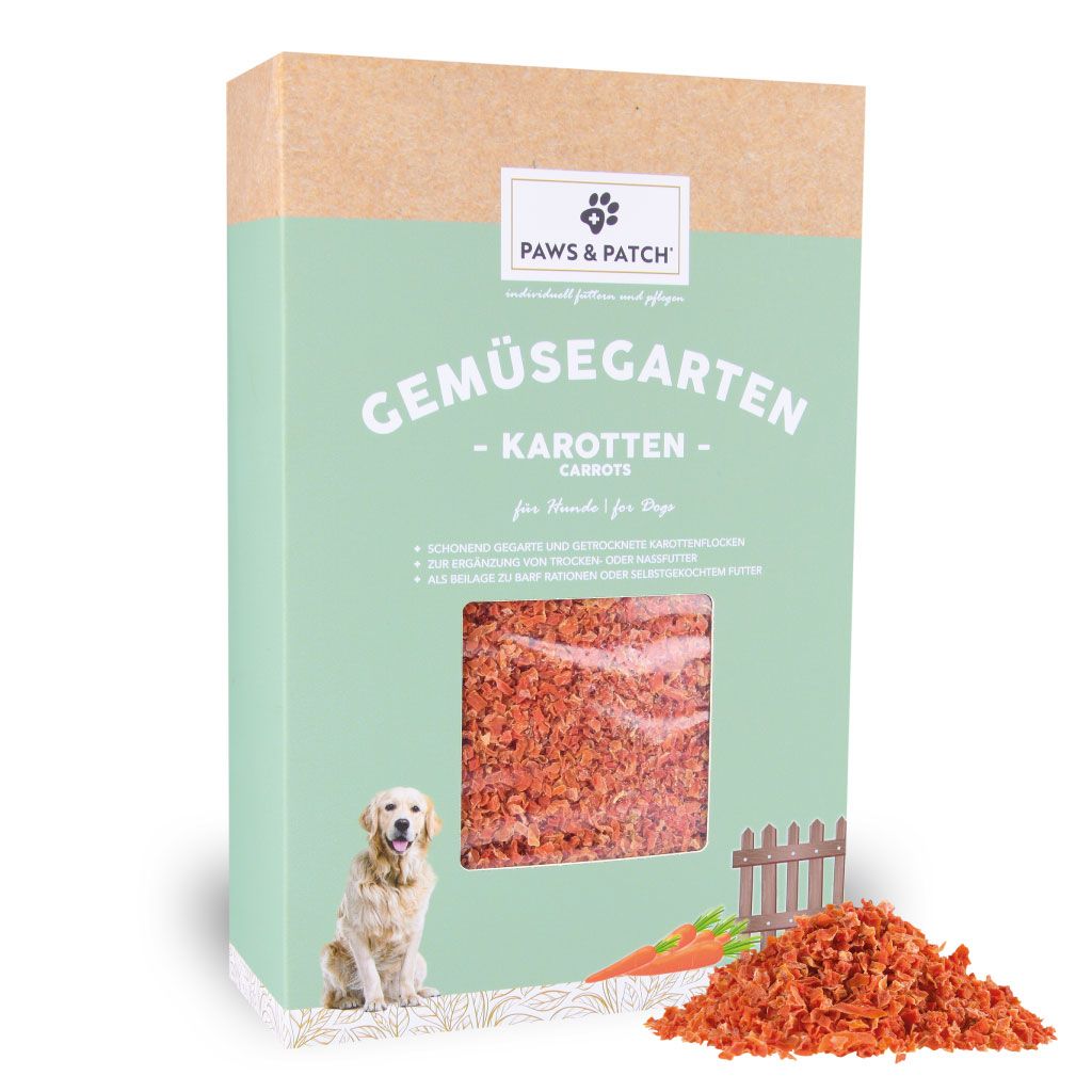 PAWS&PATCH fiocchi di carota per cani