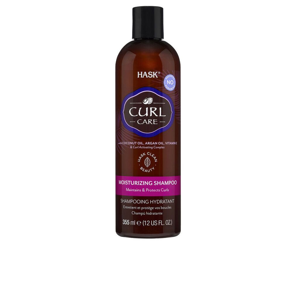 Shampoo idratante Hask Curl Care, 355 ml.