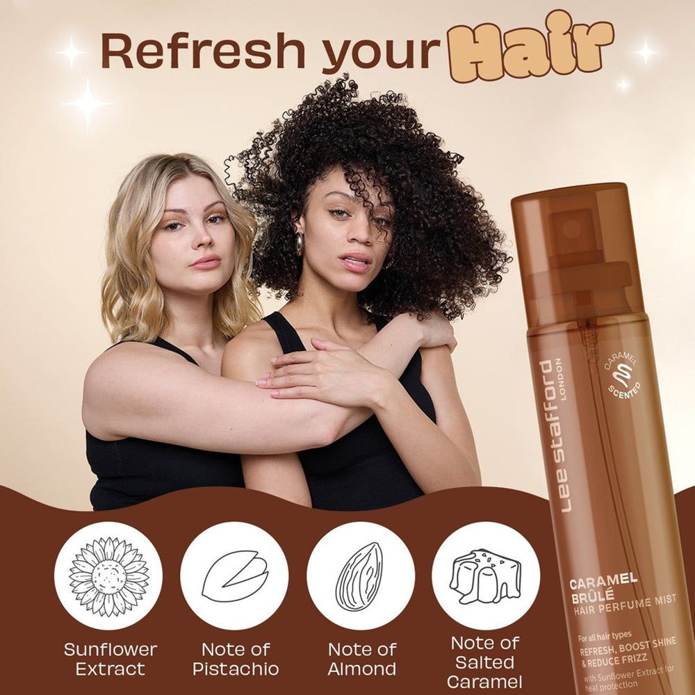 Lee Stafford Caramel Brûlé Hair Perfume Mist – Caramello