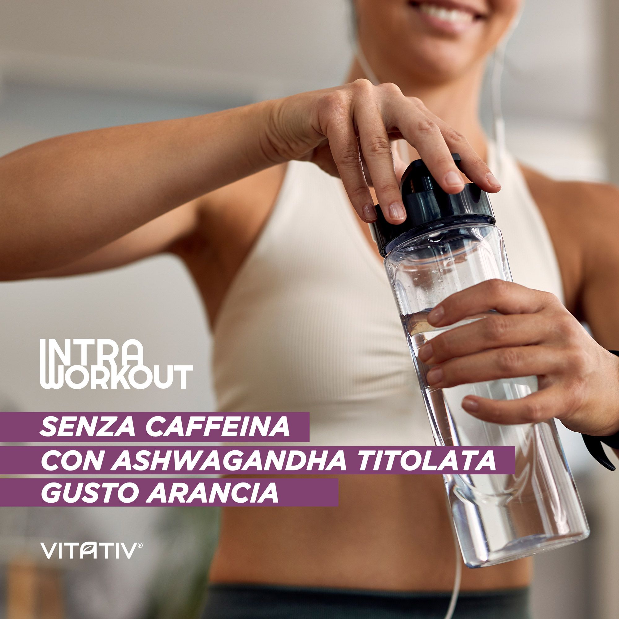 VITATIV® Intra Workout Donna in Polvere con Maltodestrine, Ashwagandha, Minerali e Vitamine - 150 g