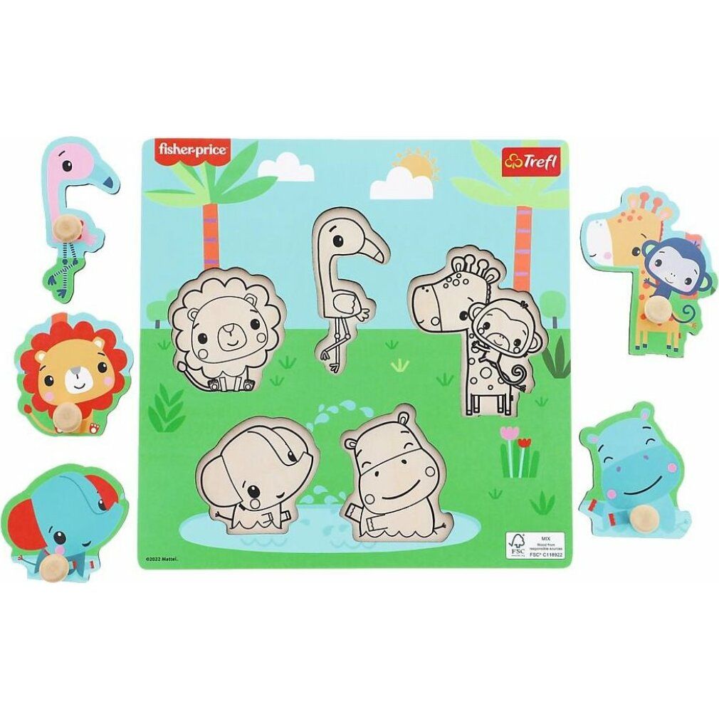 Puzzle in legno trefl Divertimento in natura