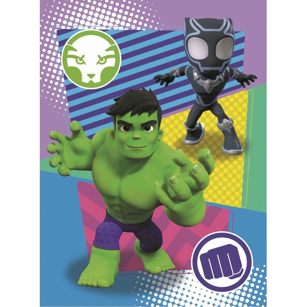 trefl Puzzle Amazing Spidey: Hulk e Pantera Nera 20 pezzi