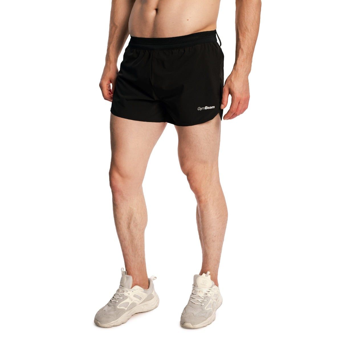 GymBeam Pantaloncini uomo Pulse X Running regular nero