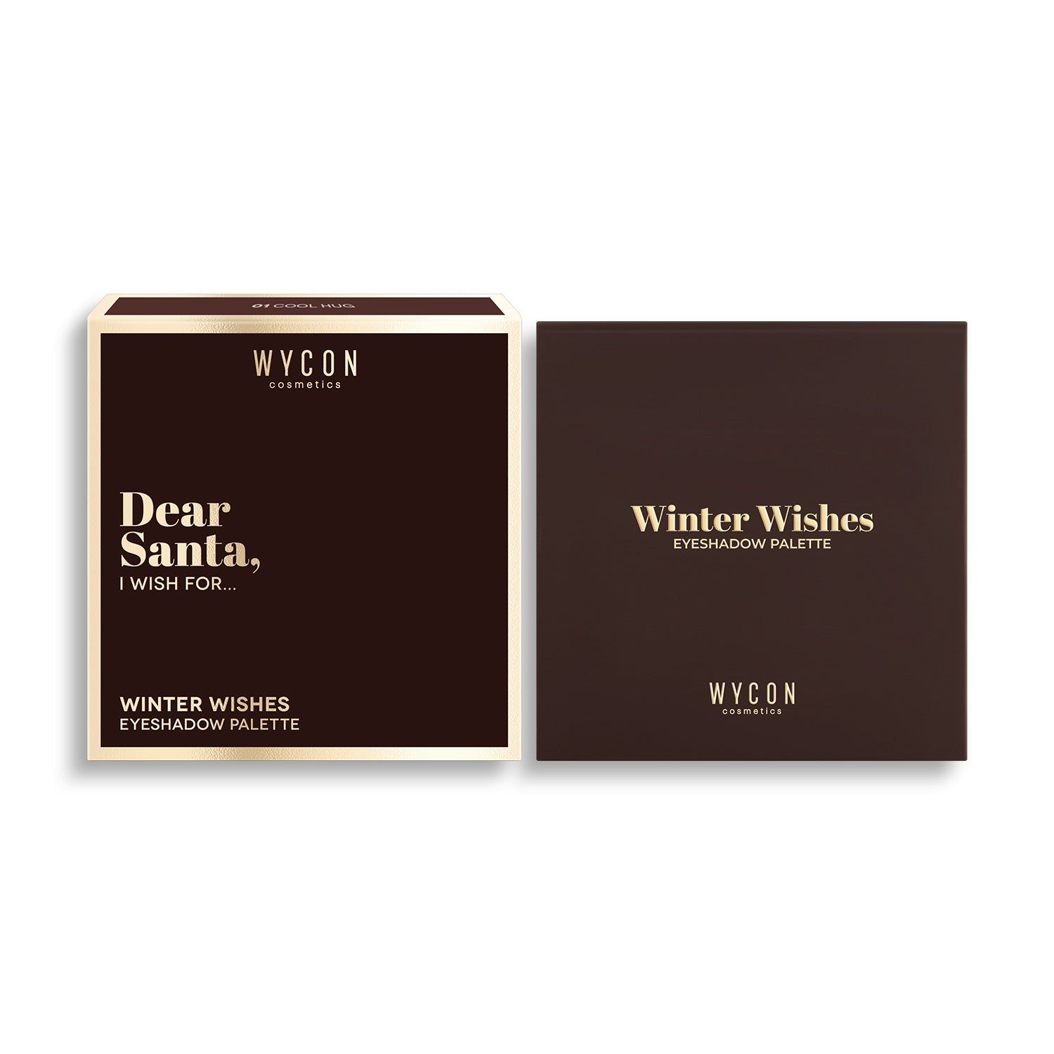 WYCON cosmetics WINTER WISHES Palette ombretti matt e shimmer 01 COOL HUG