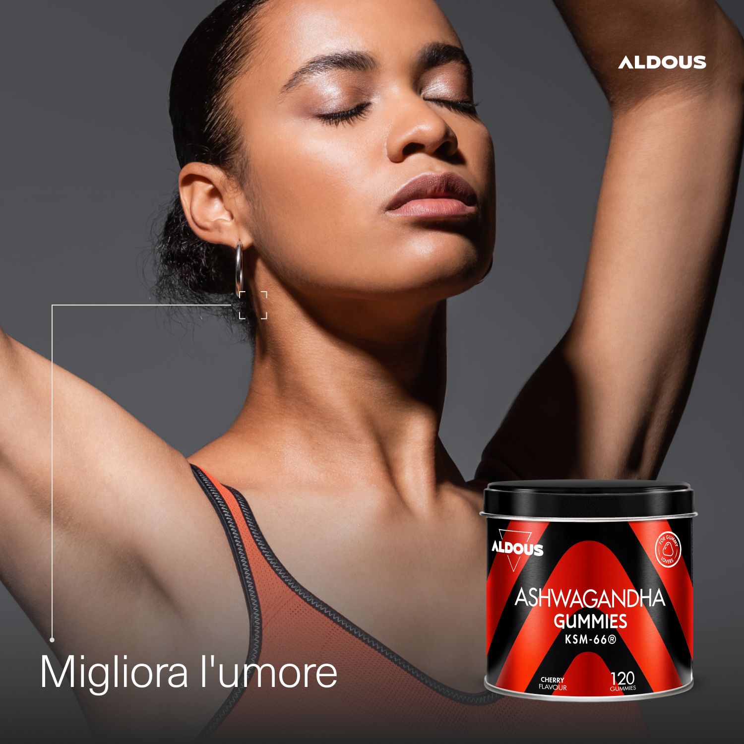 Aldous - Ashwagandha Gummies - Antistress, Relax