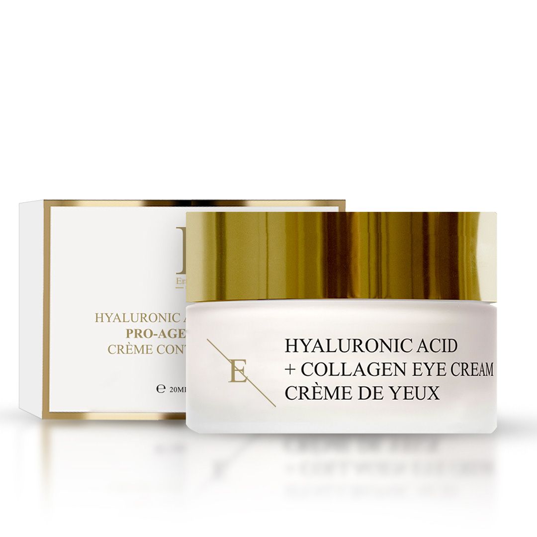 ErthSkin London Crema contorno occhi Pro Age all'acido ialuronico + collagene