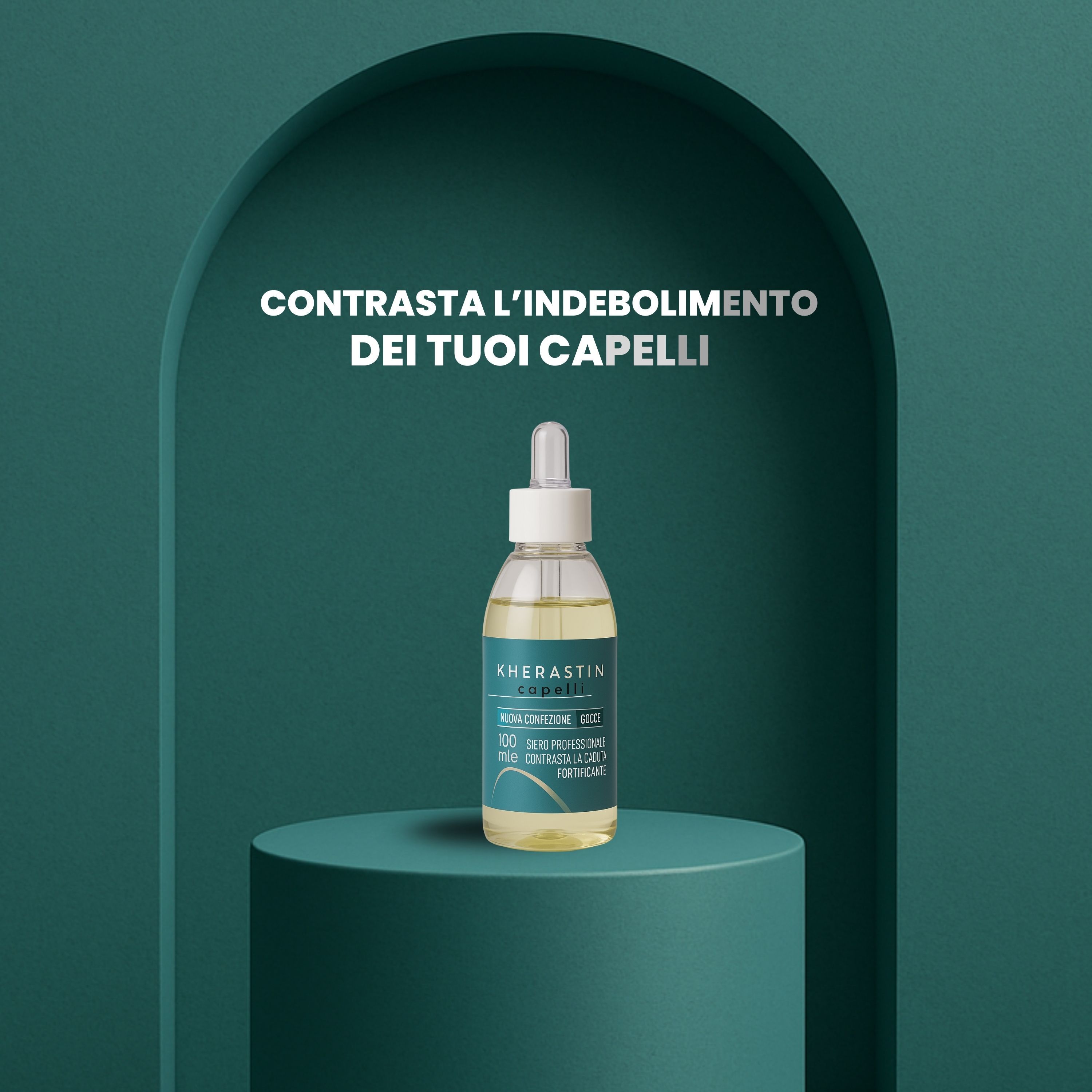 Aloha Labs Kherastin Gocce – Trattamento Rinforzante e Rivitalizzante Cuoio Capelluto