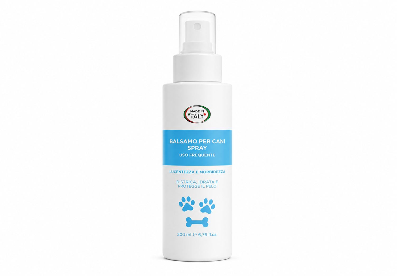 BRAND ITALIA - Balsamo Spray per Cani Senza Risciacquo