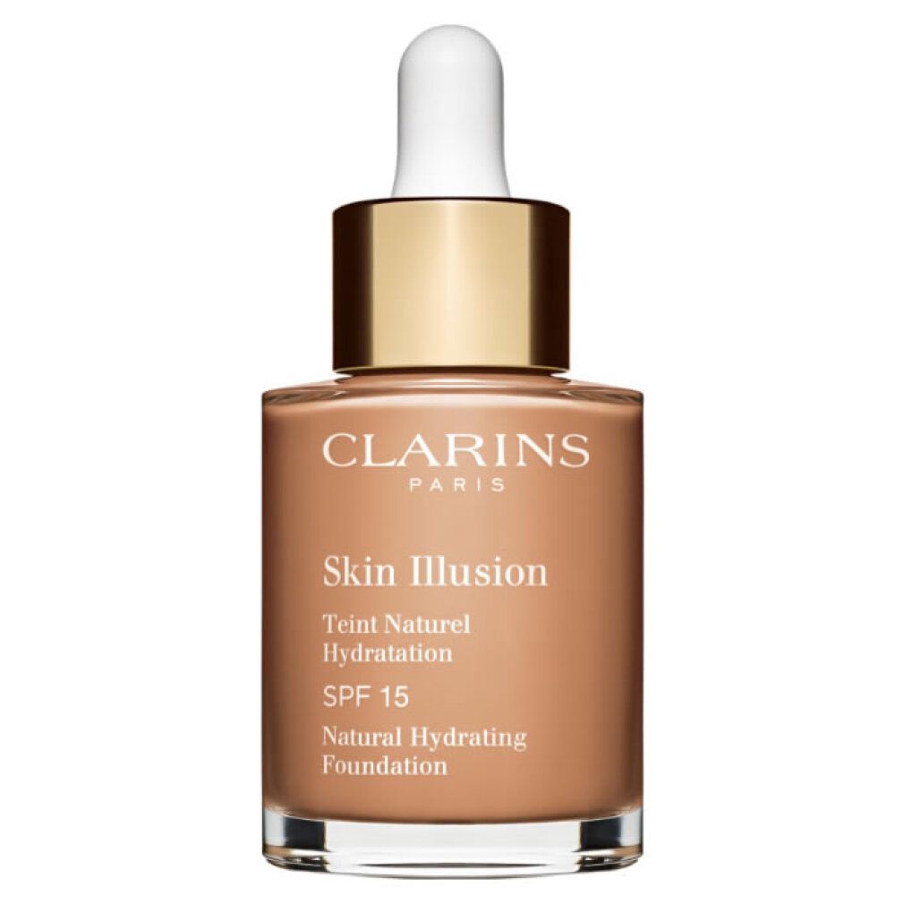 Clarins Skin Illusion Fondotinta 112 Ambra, 30 ml.