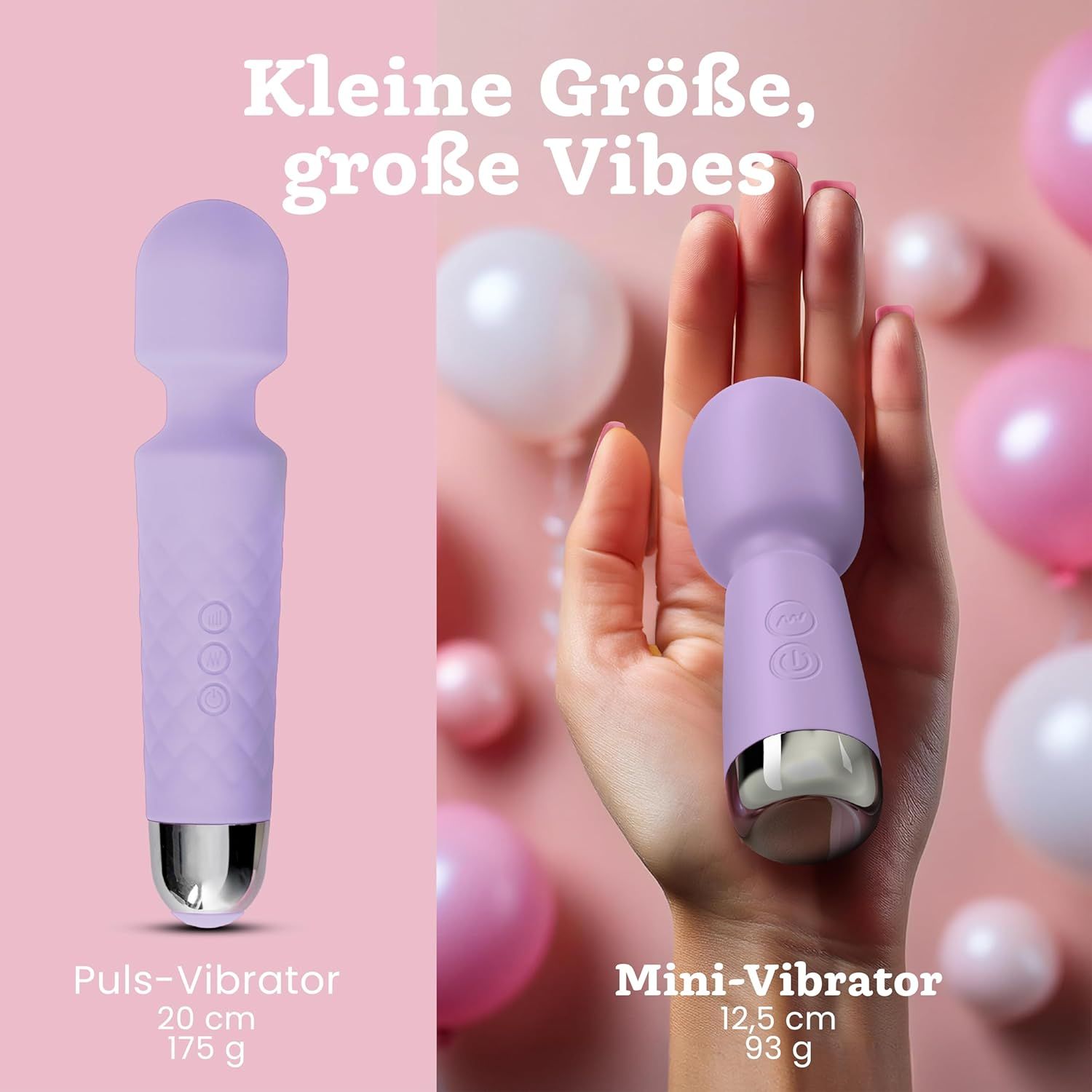 Oliver James Bullet Mini Vibratore, colore lilla