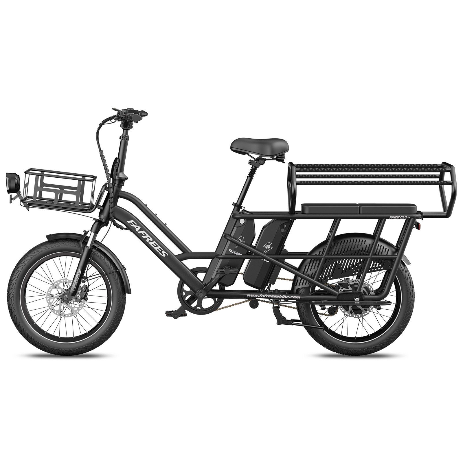 FAFREES FF20 CUV E-bike modulare a passo lungo – Doppia batteria da 30 Ah