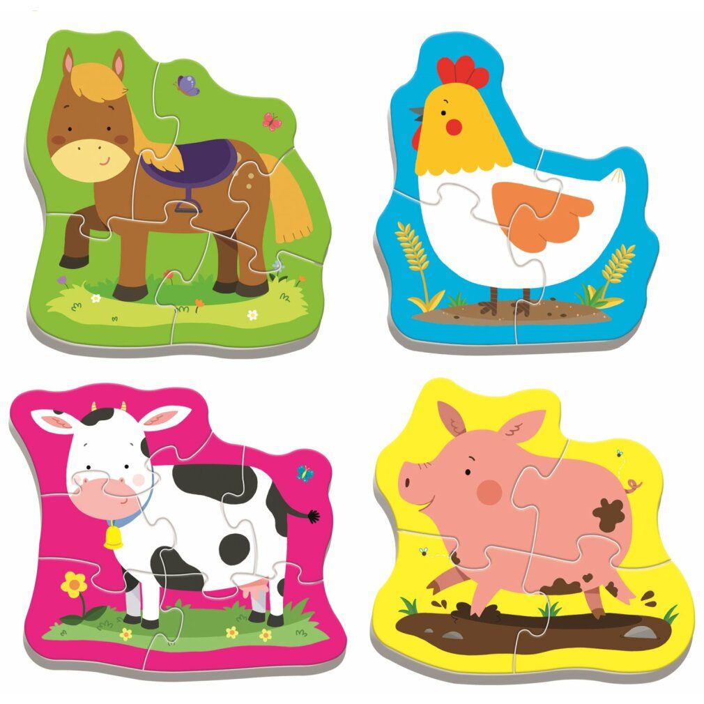 Baby puzzle animali della fattoria