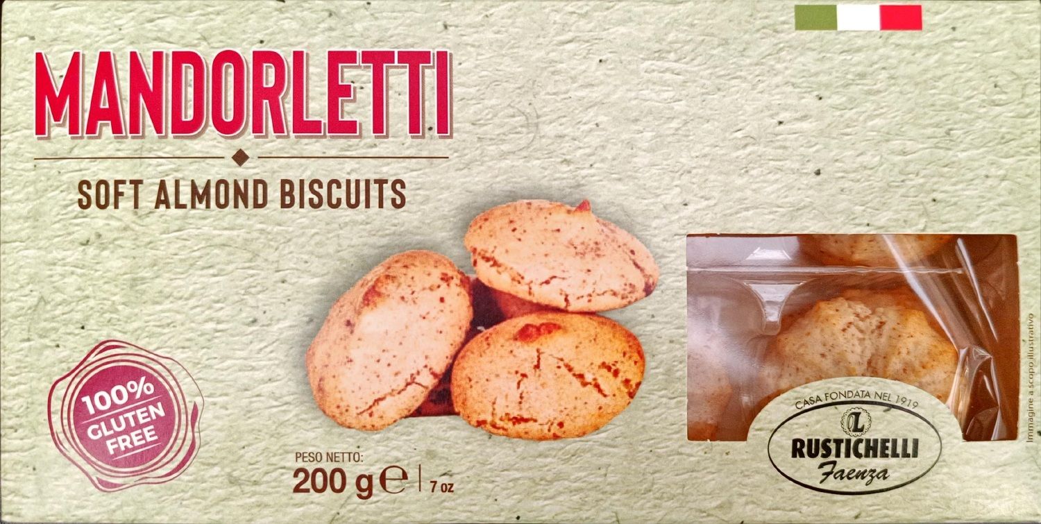 Amaretti mandorletti senza glutine - Noglut