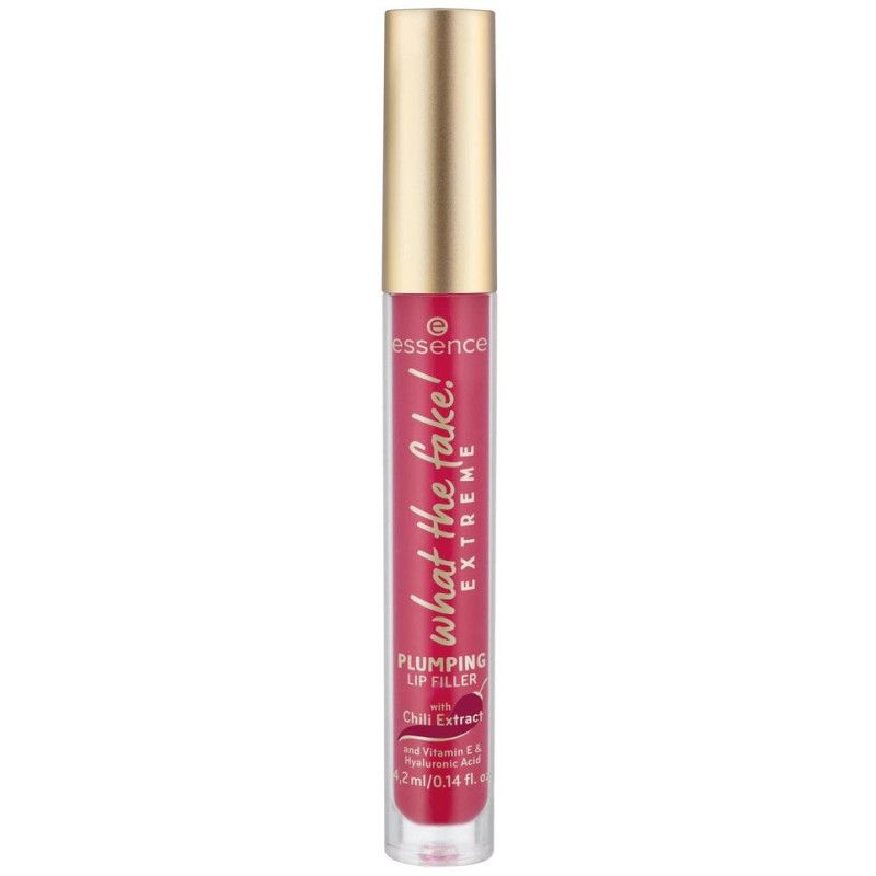 Essence What The Fake! Extreme Plumping Lip Filler in confezione trasparente con tappo argentato.
