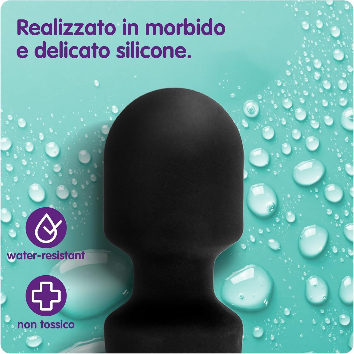 Oliver James Vibratore per donne – Silenzioso e potente, colore nero