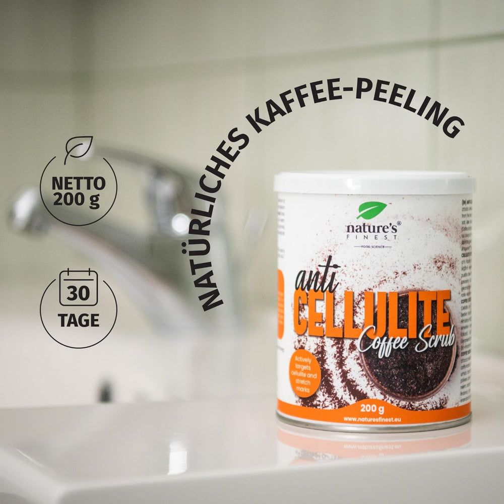 Nature's Finest ANTI CELLULITE SCRUB AL CAFFÈ