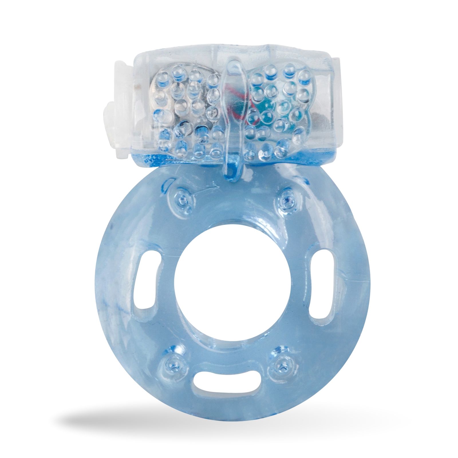 Lovelyness - Anello fallico vibrante in blu