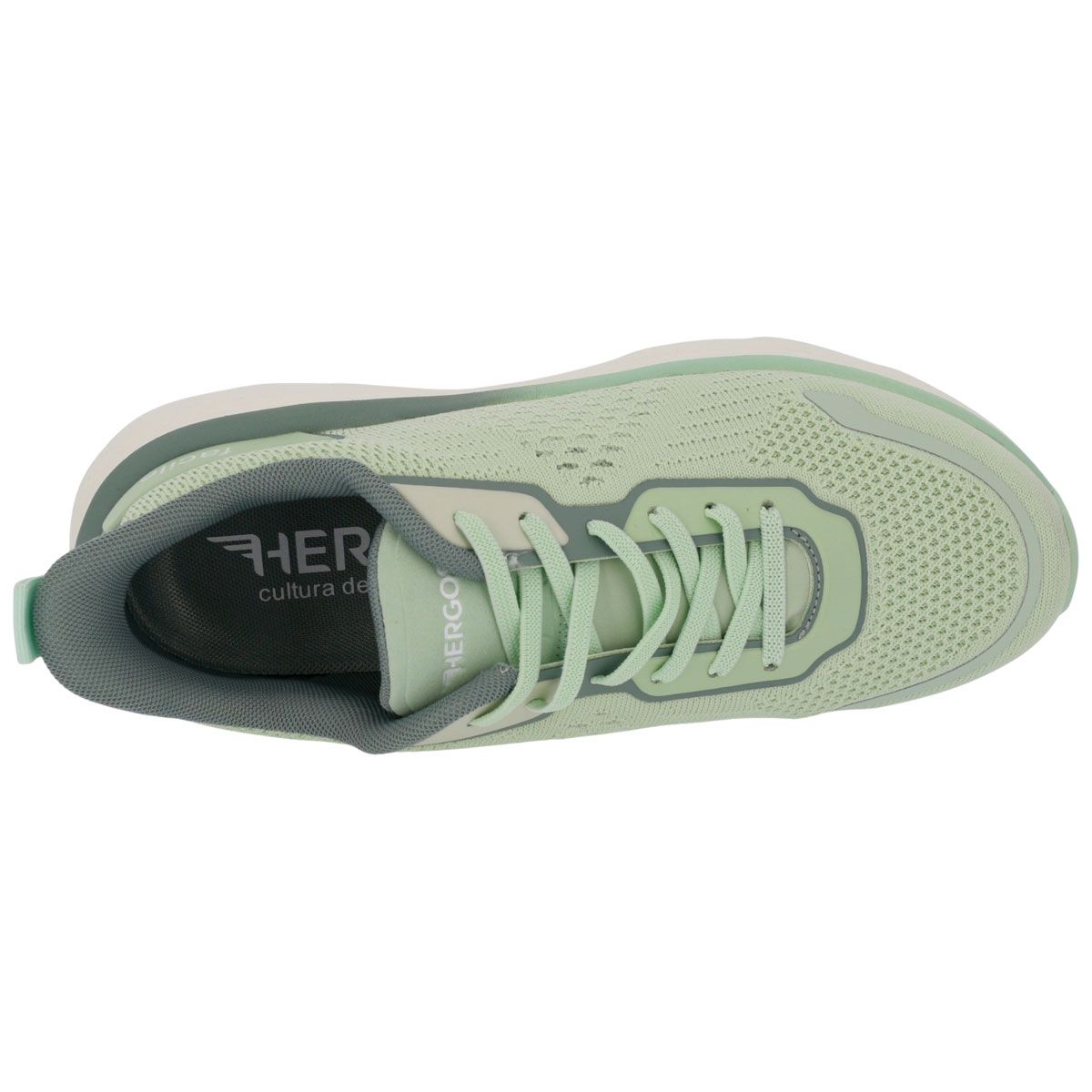 Hergos H3840 -  Sneaker leggera in tessuto traspirante e plantare estraibile