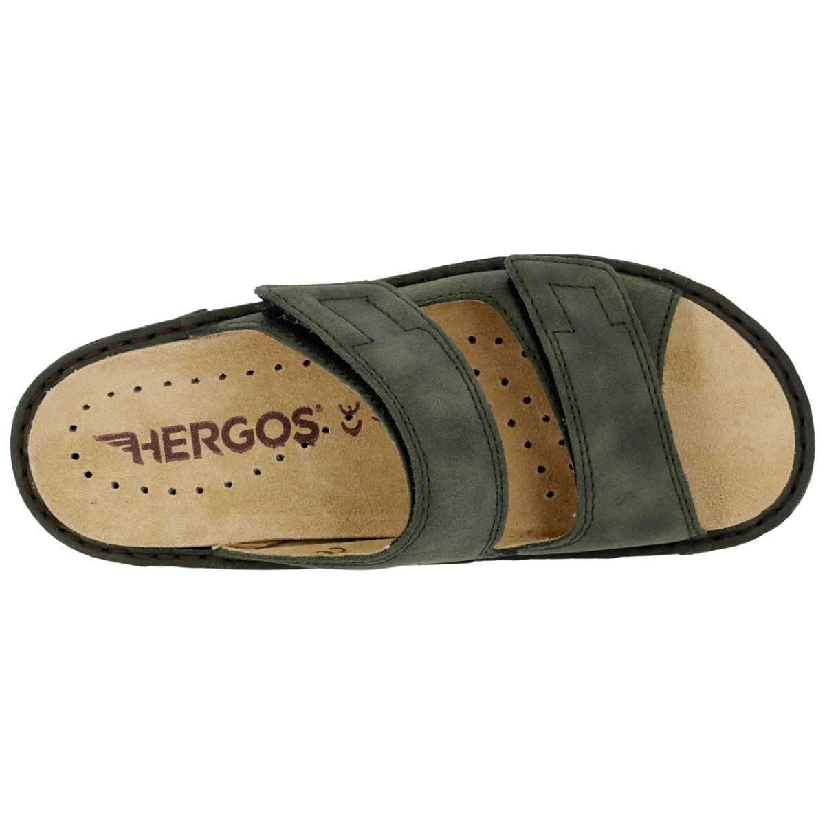 Hergos H440 - Sabot uomo in pelle con plantare estraibile