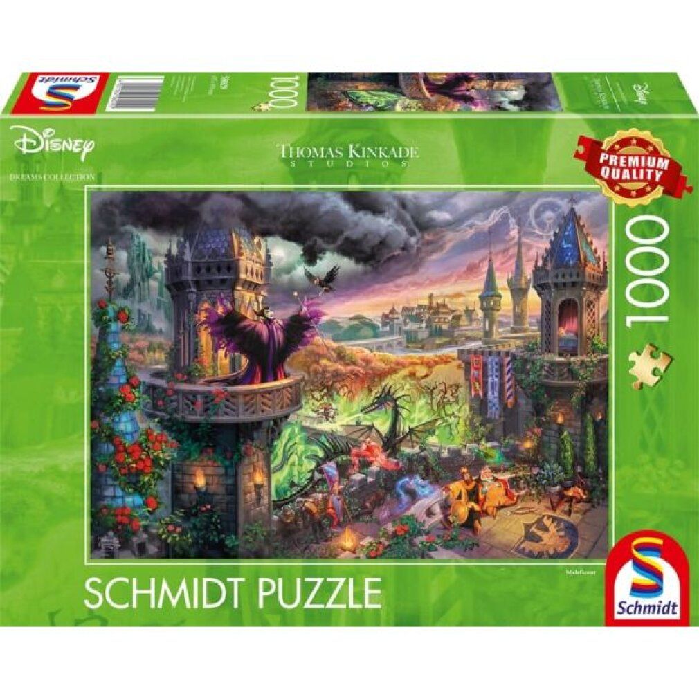 Studi Thomas Kinkade: Maleficent (1000 pezzi)
